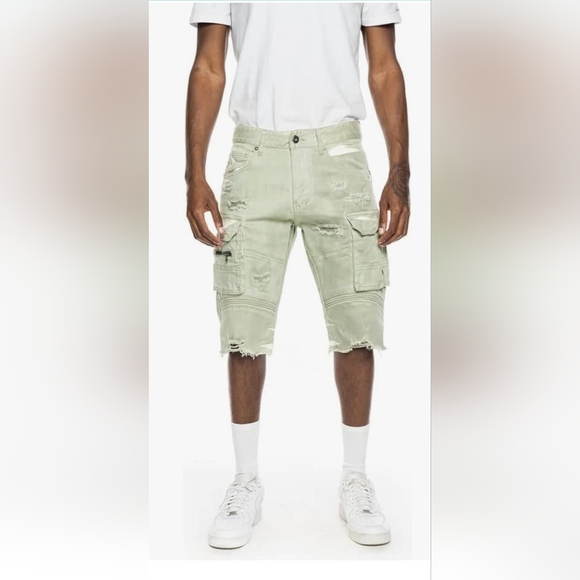 Smoke Rise Men's Sage Shorts - Size 38 & Size 32